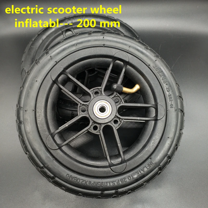 Бесплатная доставка колесо для электрического скутера 200 мм Надувное 2