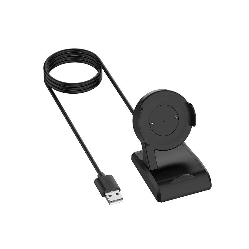 

Магнитная зарядная док-станция, подставка для зарядного устройства с USB-кабелем для часов Xiaomi Mi, цветные умные часы
