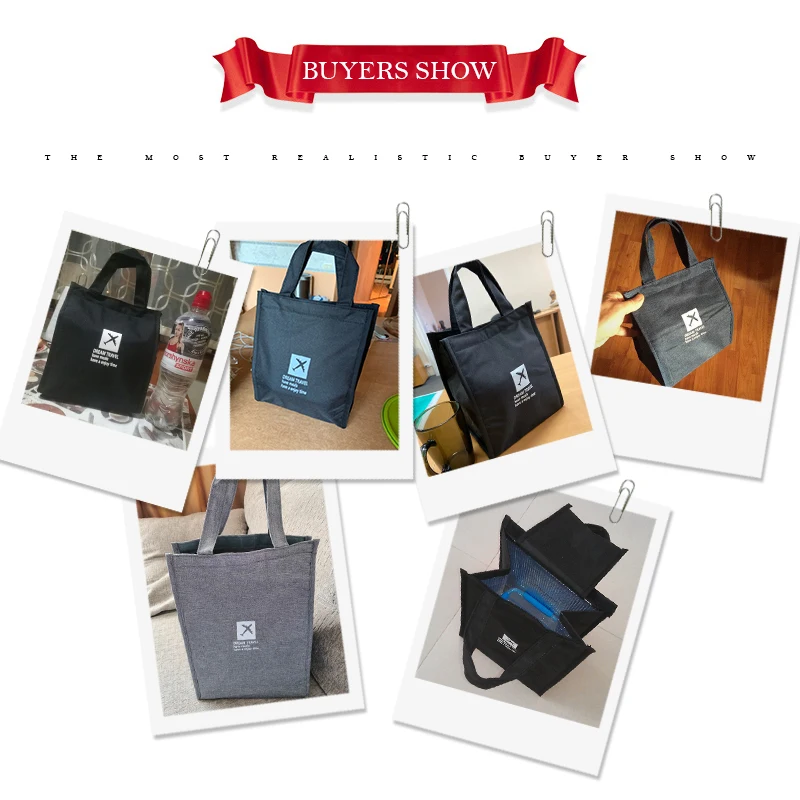 

Women's Thermal Lunch Box Bag Portable Kids School Fresh Food Men's Cooler Bento Pouch Office Picnic Purse Accessories