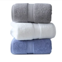 bath towel household cotton towel absorbent thicker male and female couples towels bathroom gray