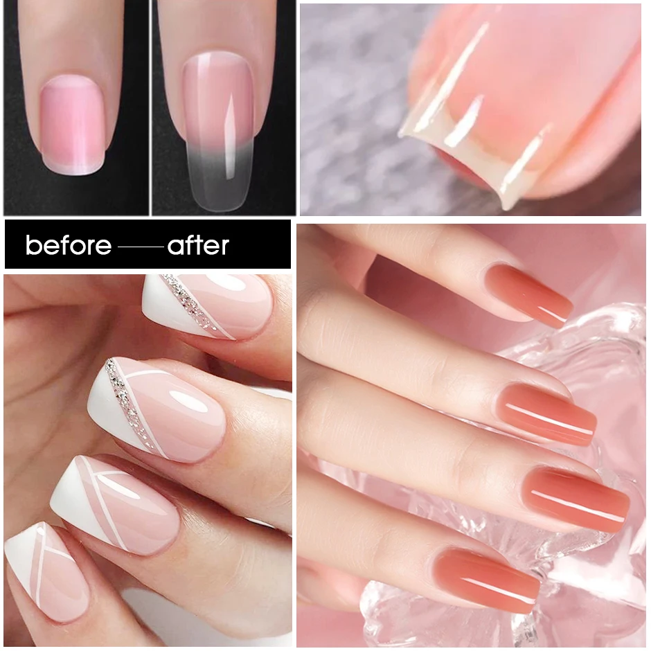 5 шт. быстрое строительство Типсы зажимы ясно придания формы ногтям Зажим