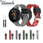 Камуфляжный силиконовый ремешок для наручных часов для Garmin Forerunner 220 230 235 735XT S20, шатун