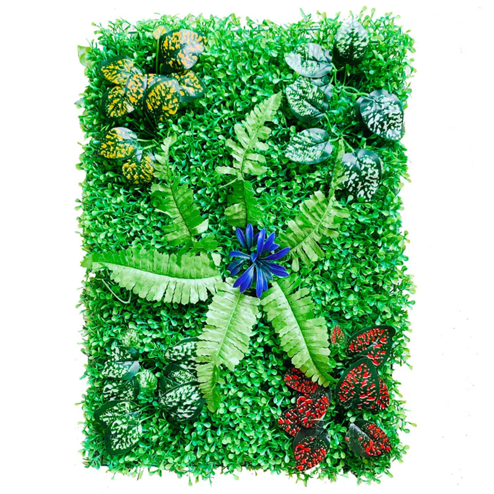 

40x60cm Artificial Plant Foliage Hedge Grass Mat Greenery Panel Decor Wall Fence Plant Garden Home Decoration