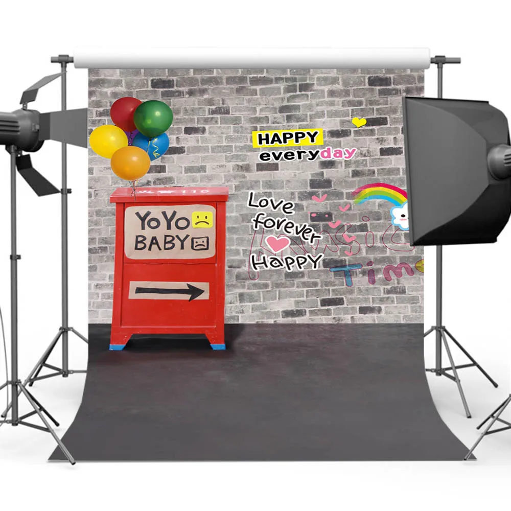 

MOCSICKABrick Wall Background for Photography Children Backdrop for Photographers Photo Studio Custom CM-5262