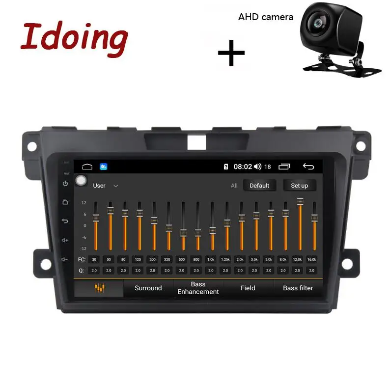 Standard with Camera Idoing 2.5D ips экран Автомобильный Android 9,0 радио Vedio мультимедийный плеер для Mazda CX-7 CX 7 CX7 4G+ 64G gps навигация Нет 2 din DVD - Цвет: Standard with Camera