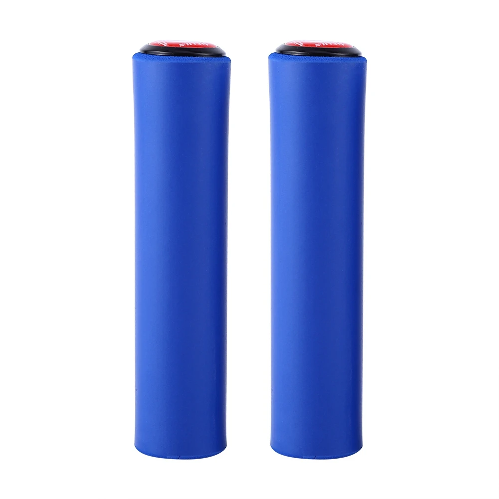 

2pcs Blue Comfortable Bike Handle Cover Grip Fits For 18mm diameter Hanldebar(blue) Handlebar Grip Handlebar Grip Handlebar