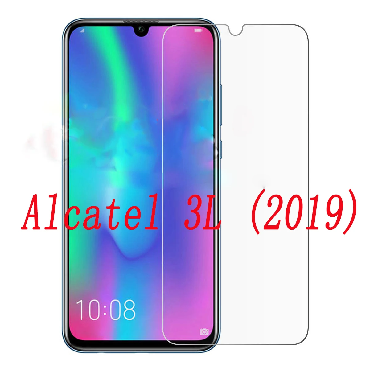 Фото Закаленное стекло для Alcatel 3L (2019) 5039D Взрывозащищенная Защита экрана 3 2019 5053K Закаленное стекло для Alcatel 3L (2019) 5039D Взрывозащищенная Защита экрана 3 2019 5053K