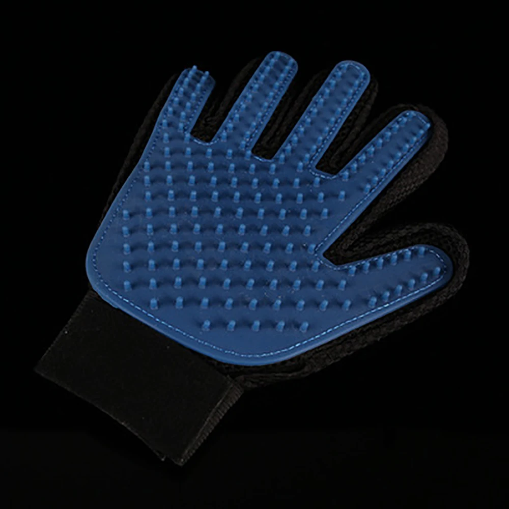 Мягкая силиконовая щетка для домашних животных уход за перчаткой ухода