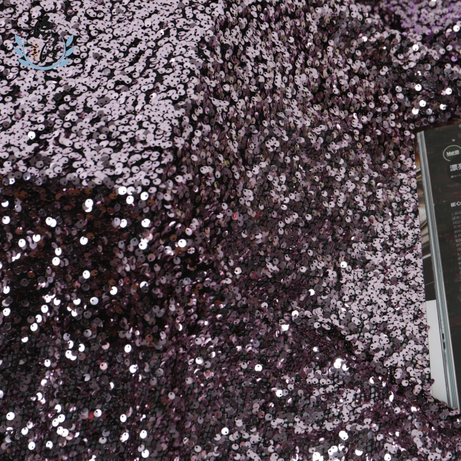 5 ярдов мм бусина Трехцветная градиентная украшенная вышивкой ткань сетка