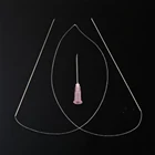 Корея, Pdo Pcl Двойная игла для подтяжки бровей, Лисий глаз, кошачий глаз, 20 г * 140 мм