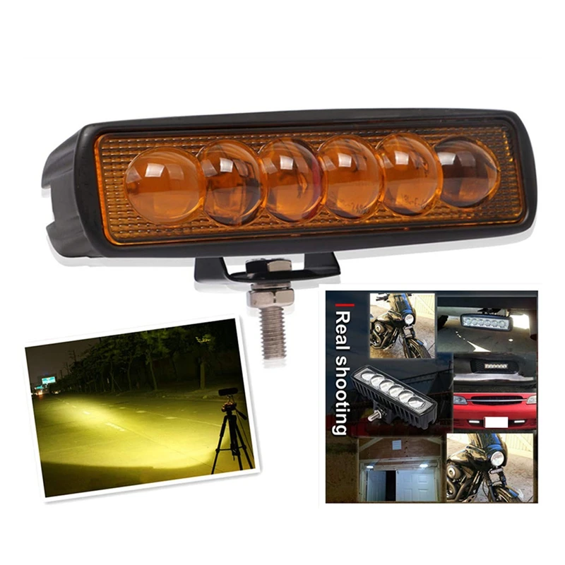 Новый 6-дюймовый светодиодный свет бар 18W 12 V/24 V Led рабочий прожектор лампы