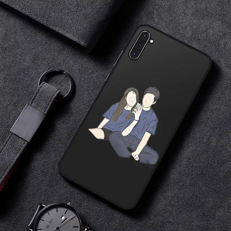 

Illustration art boy girl Phone Case For Samsung galaxy A S note 6 7 8 9 10 20 30 50 51 70 edge plus lite