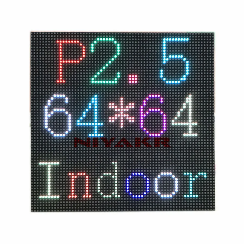 

64x64 Rgb Led Matrix p2.5 Indoor Smd Rgb Led Module