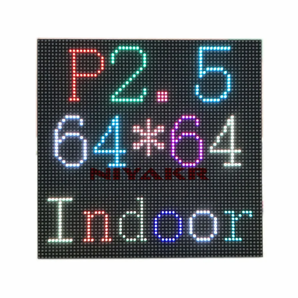 64x64 Rgb Матрица P2.5 светодиодный модуль хорошая цена | Электронные компоненты и