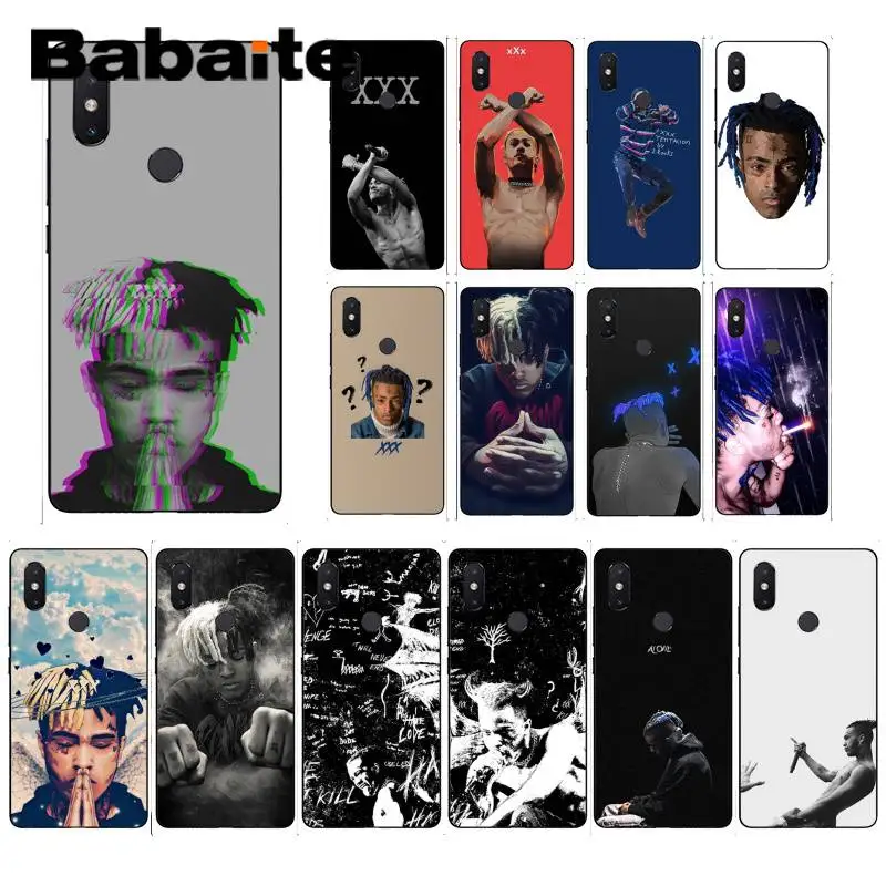 Babaite xxxtentacion популярный Рисунок мальчик милый чехол для телефона xiaomi6 MIX2 note3 redmiK20 7