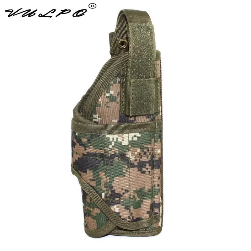VULPO Mount Tactical Vest & Backpack Pistol Holster AOR2 Military Role-Playing Game Adjustable Tornado Multiple MOLLE