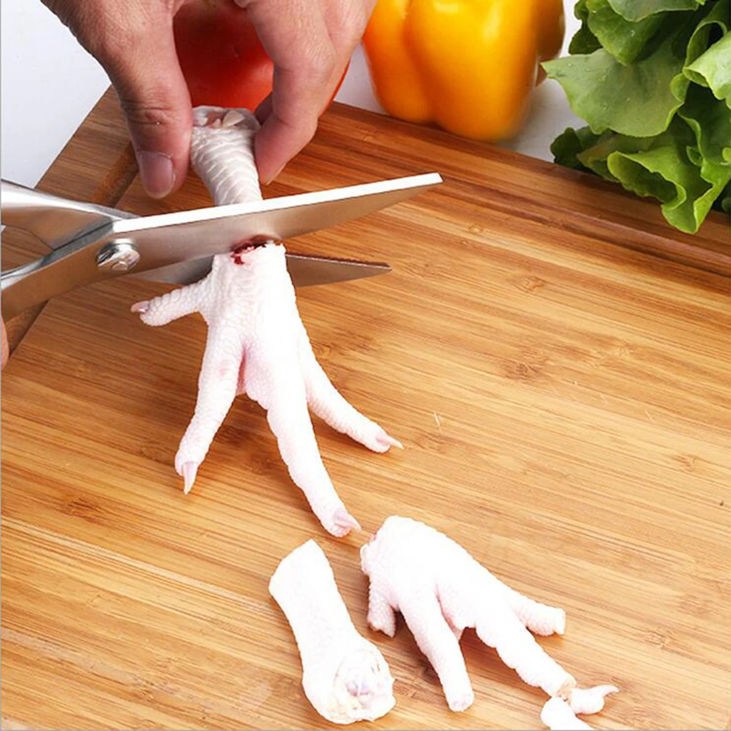 

Stainless Steel Scissors Shears Great for Poultry, , Chicken, Beef, BBQ