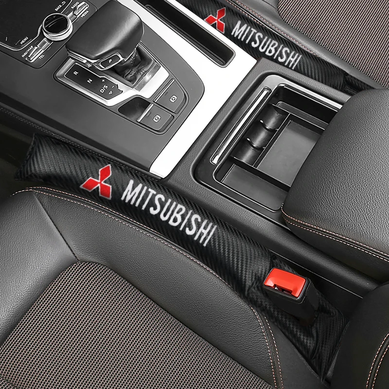 

1/2PCS Car Seat Gap Plug Leak Proof Strip Gap Filler Pad For Mitsubishi Lancer 9 10 ASX L200 Colt Pajero 4 Outlander Eclipse EVO