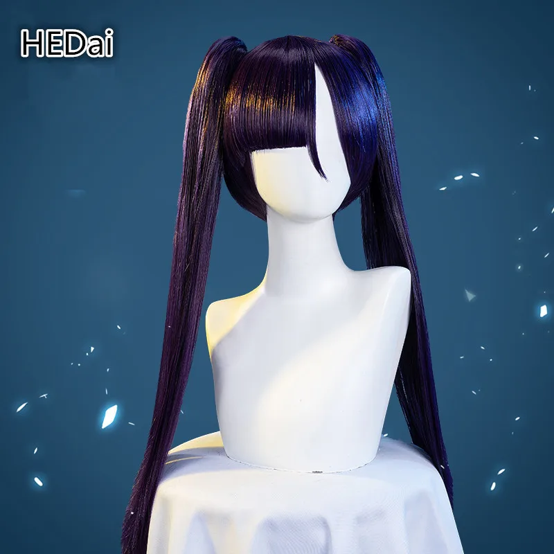 

Game Genshin Impact Mona Cosplay Wig Girl Long Hair