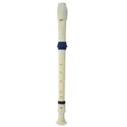Музыкальный инструмент с 6 отверстиями Сопрано-флейта рекордер белый синий