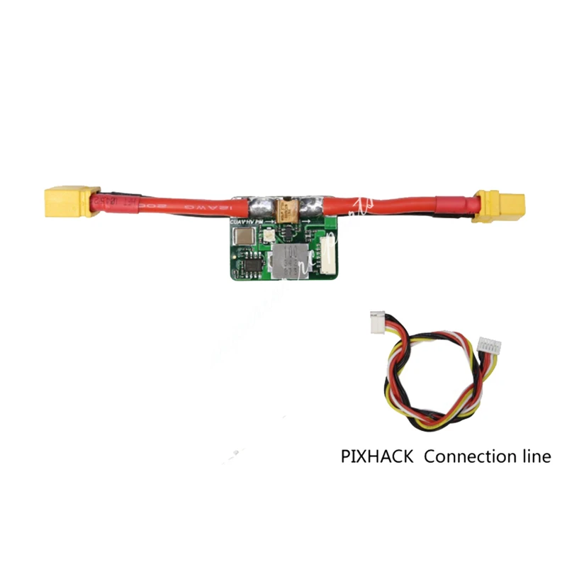 CUAV hv _ PM 10-60 в Pixhack Pixhawk силовой модуль XT60 штепсельная вилка высокого напряжения для
