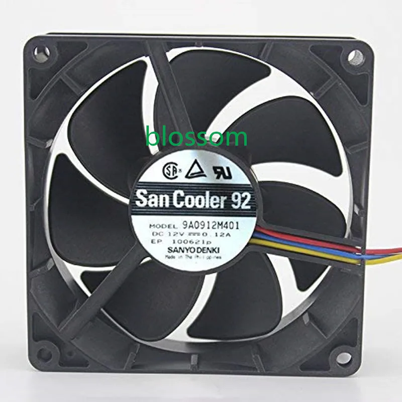 

Original 9A0912M401 12V 0.12A 9CM 9025 Three-line Mute Cooling Fan 6months Warranty