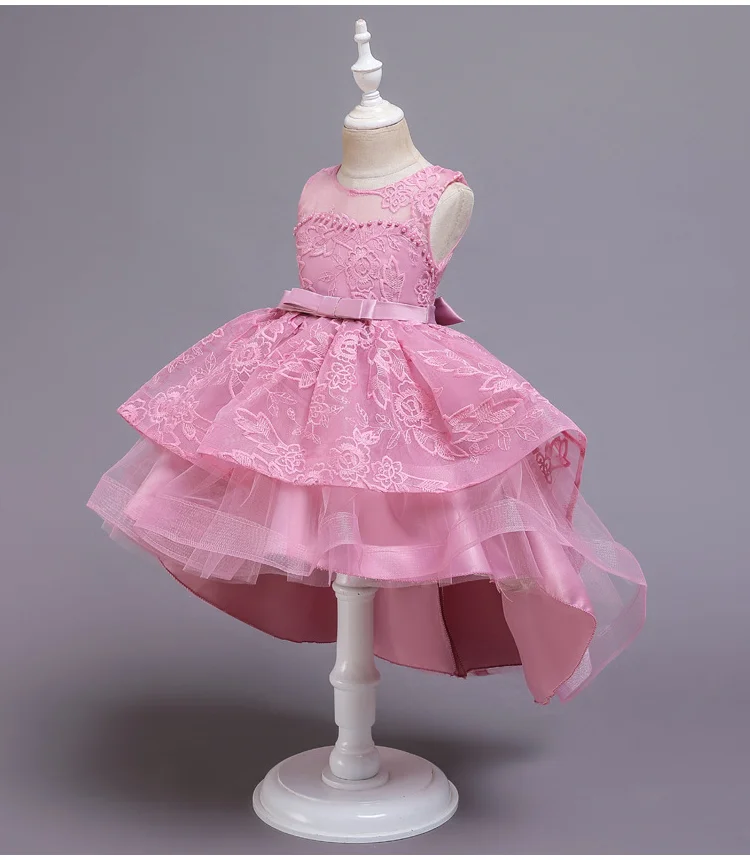 Кружевное платье для девочек от 3 до 14 лет Платье Летние платья высокого качества
