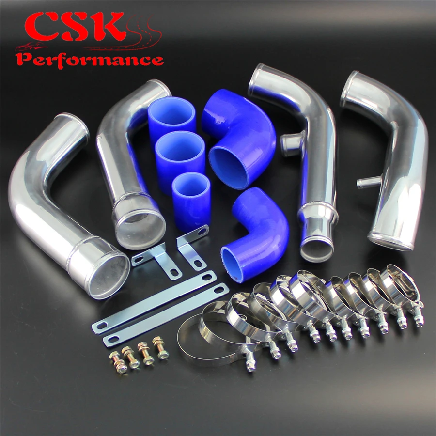 Алюминиевый турбо интеркулер трубопроводов набор труб Подходит для Nissan 200SX S13 CA18DE