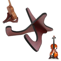 portable ukulele violin wooden foldable holder stand collapsible vertical display stand rack accessories for ukulele violin