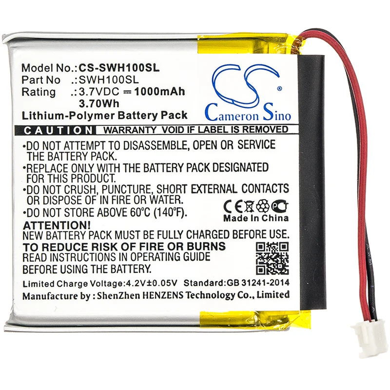 

CameronSino for SONY WH-1000xM3 SP 624038 battery