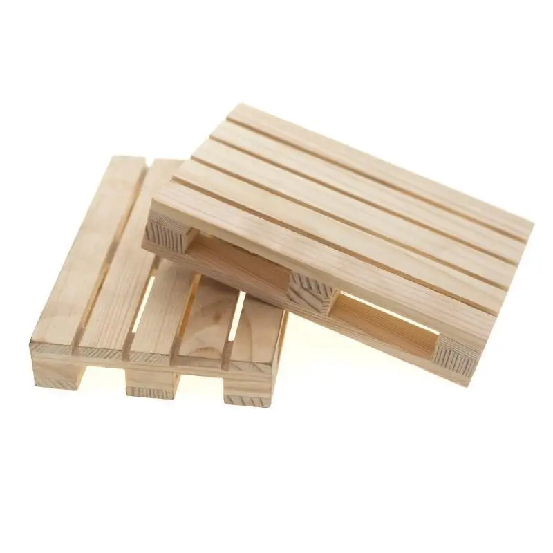 

2PCS 120X80mm Wooden Pallet Decoration for 1/10 RC Crawler Car Axial SCX10 90046 Traxxas TRX4 Redcat Tamiya MST