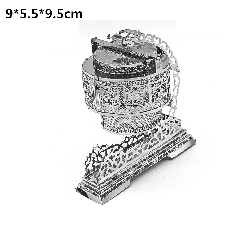 Rich lamp Разные 3D металлические пазлы, модели, наборы лодок, кораблей, строительство, сборка паззлов, подарки для взрослых, игрушки, коллекция Звездных Войн - Цвет: Rich lamp
