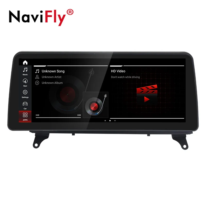 

NaviFly Qualcomm Snapdragon 625 Carplay Android 10.0 Car multimedia Player for BMW X5 E70/X6 E71 (2007-2013) CCC/CIC GPS DSP