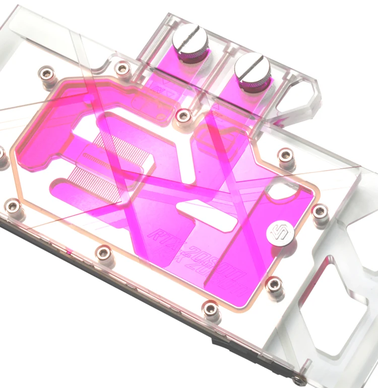 Syscooling water cooling GPU block full cover RTX 2080/2080Ti GPU water block