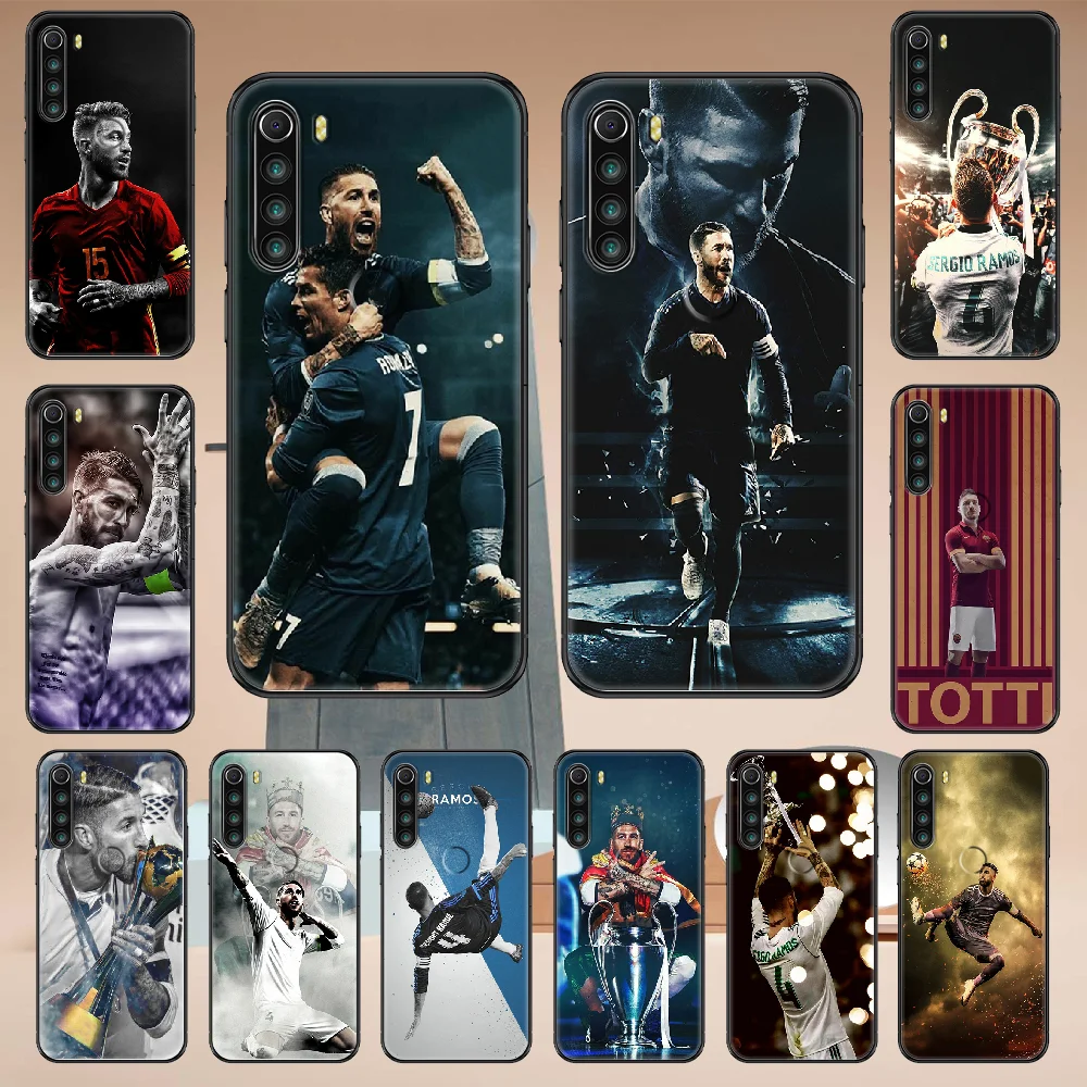 Чехол Ramos для телефона с изображением футбольного мяча Xiaomi Redmi Note 7 7A 8 8T 9 9A 9S 10 K30 Pro