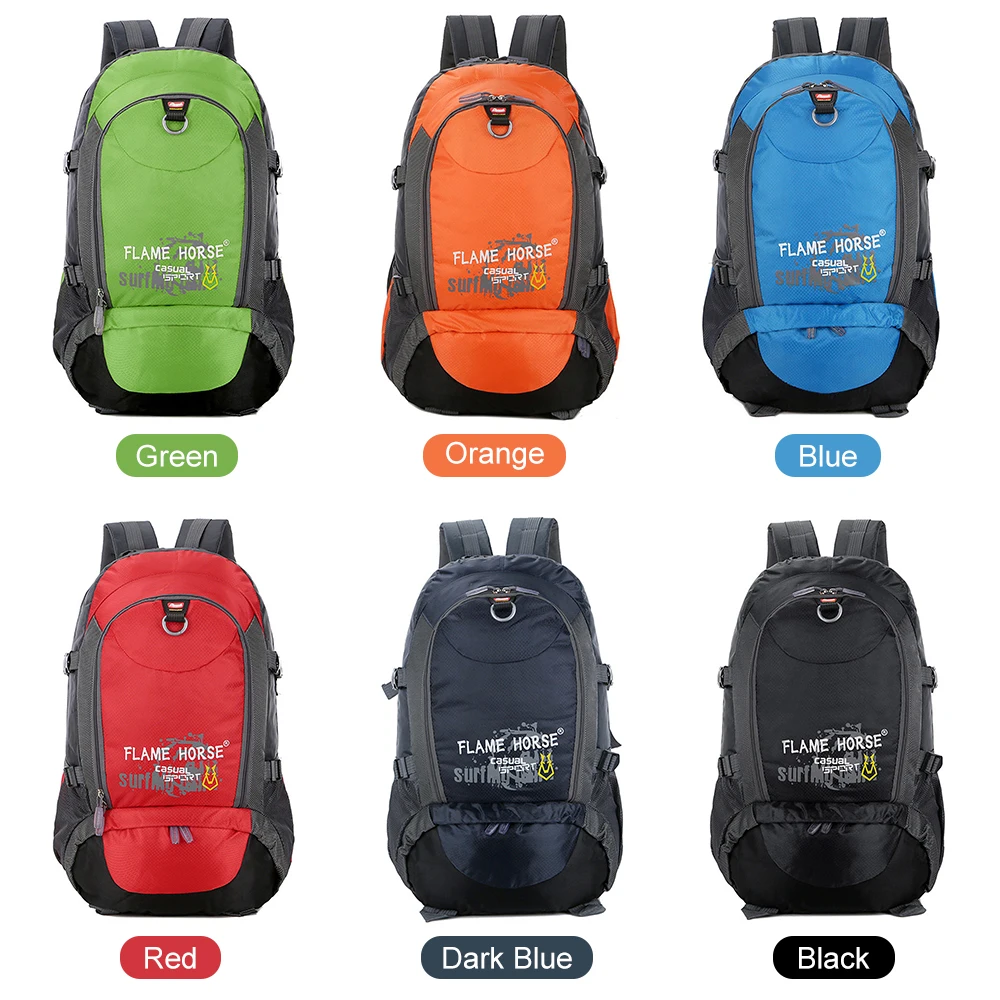 Рюкзак для альпинизма на открытом воздухе 40 л водонепроницаемые сумки походов