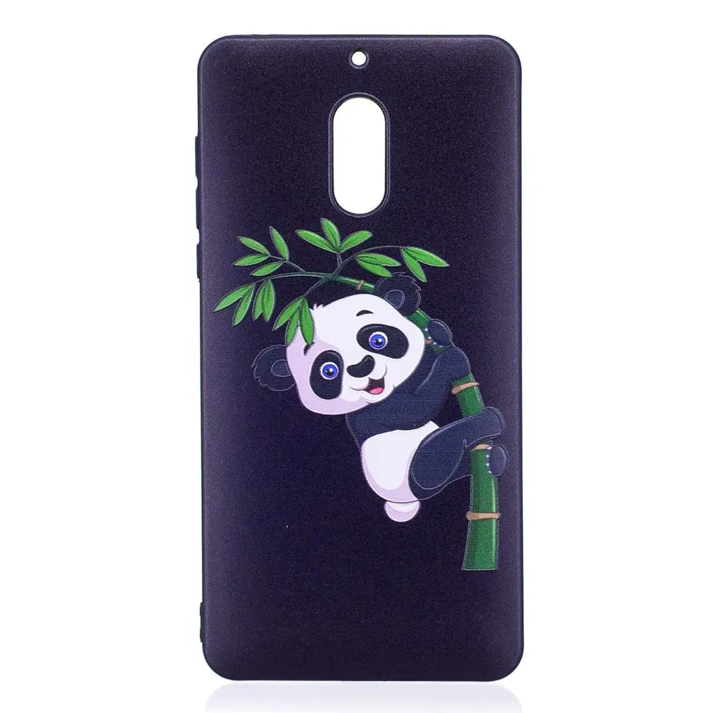 Чехол для Nokia 6 роскошный чехол из ТПУ с милым рисунком чехол-бампер Nokia6 мягкий