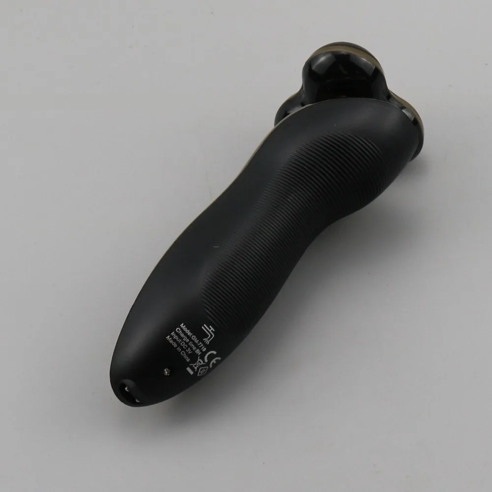 Вращающаяся профессиональная бритва перезаряжаемая моющаяся электрическая для