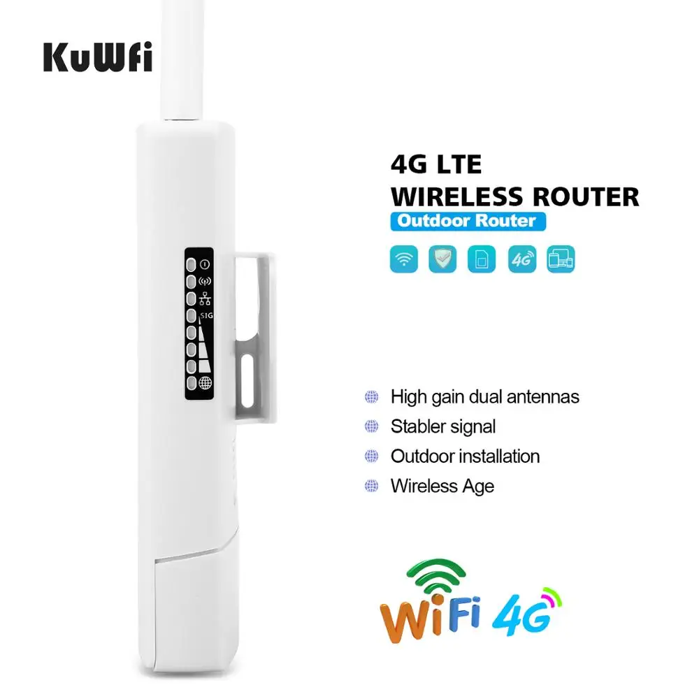 Открытый 4G LTE CPE Маршрутизатор с широким охватом 150 Мбит / Маршрутизаторы для любой