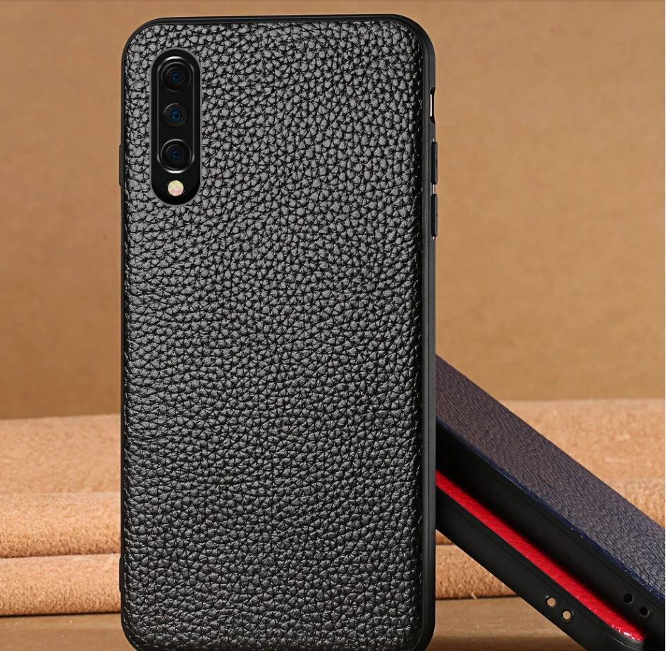Новый чехол из натуральной кожи крокодила с защитой от падения для Xiaomi красный mi