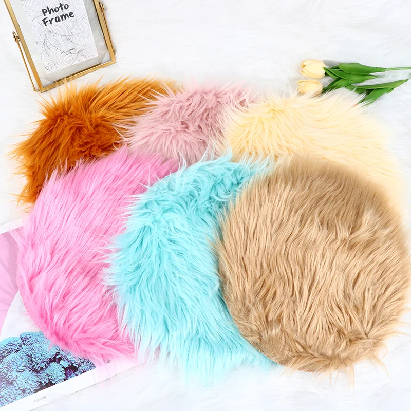 Пушистый Настольный коврик для ногтей моющийся фон ногтевого дизайна