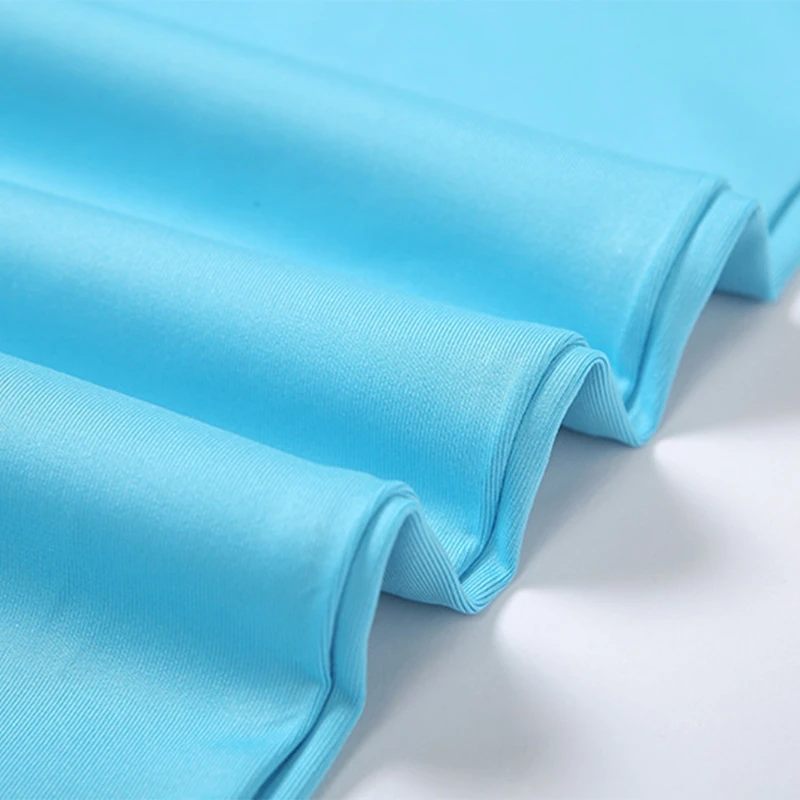 

40GC Womens Sexy 2 Piece Solid Color Outfits Set Invisible Clear Skinny Strap V-Neck Bra Crop Top High Waist Split Hem Leggings