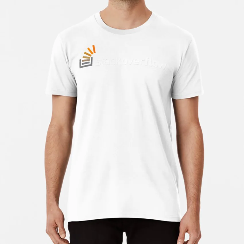 Stack ? Overflow T Shirt | Мужская одежда