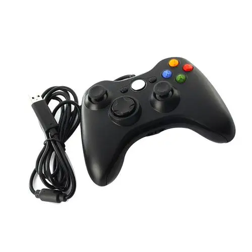 USB проводной джойстик игровой контроллер геймпад для ПК Microsoft Xbox и тонкий 360 Windows 7