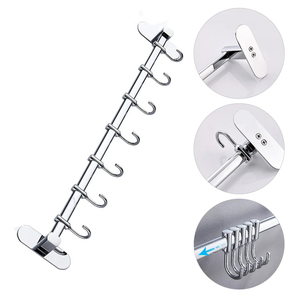 

1 Pc Wall-mounted Storage Hook Household Hanging Hook Kitchenware Storage Rack