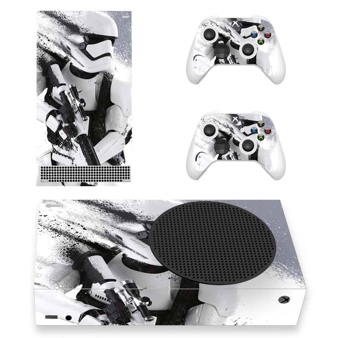 Новая пленка наклейка Обложка для консоли Xbox серии S и 2 контроллера тонкая