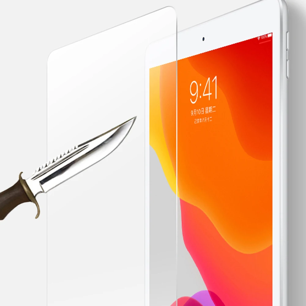 Закаленное стекло для защиты экрана iPad 10 2 дюймов 2019 2.5D полное покрытие Pro 11 Air 3 MiNi 5