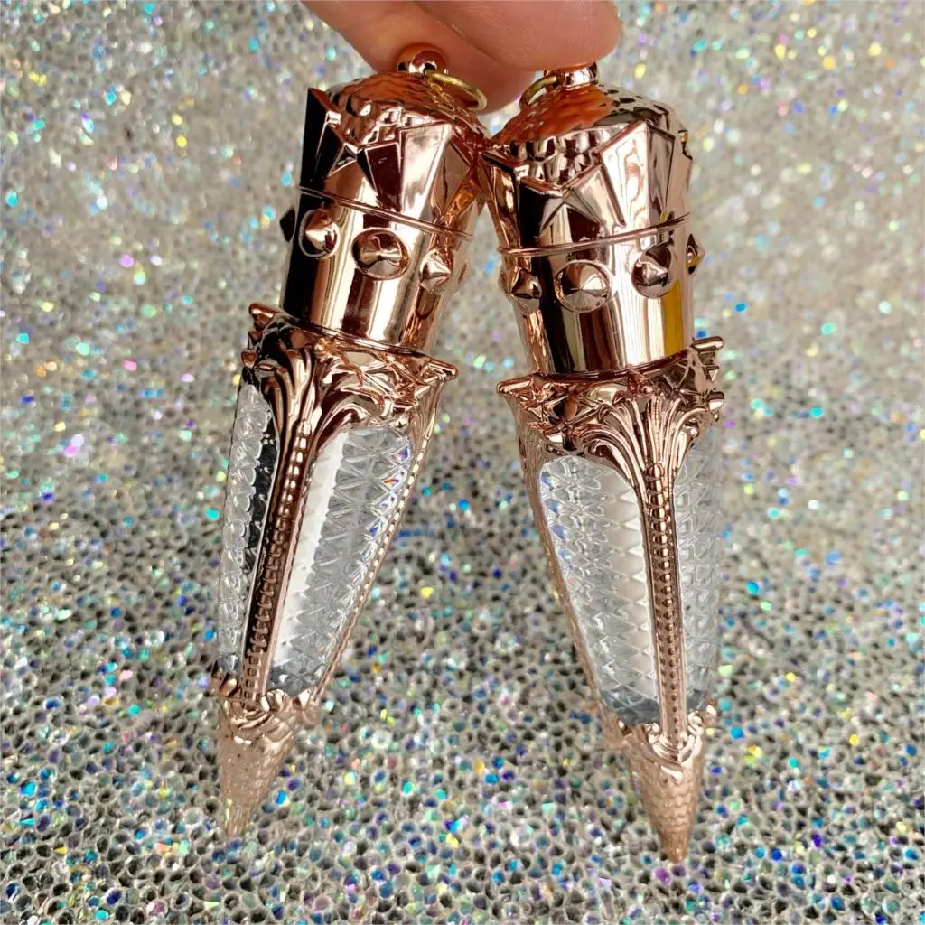 Пустой прозрачный тюбик для блеска губ контейнер многоразовые бутылки сделай