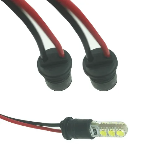 Держатель мягкой лампы YSY 2 шт./лот LED T10 W5W адаптеры для кабеля светодиодной лампы соединитель для разъема проводки соединитель