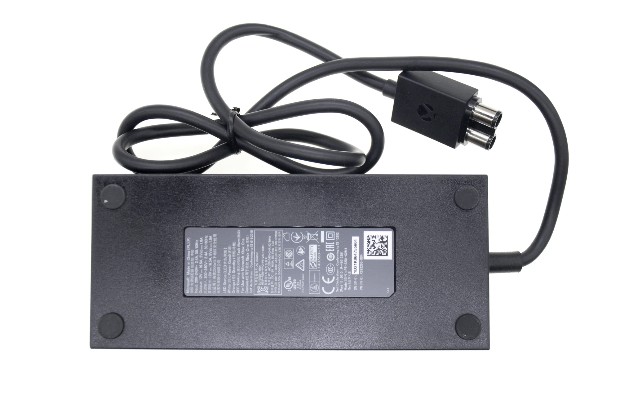 

Genuine A13-203P1A power adapter R-41012661 for Microsoft xbox 1 one CONSOLE BRICK 1540 12V 16.5A 198W AC Adapter charger